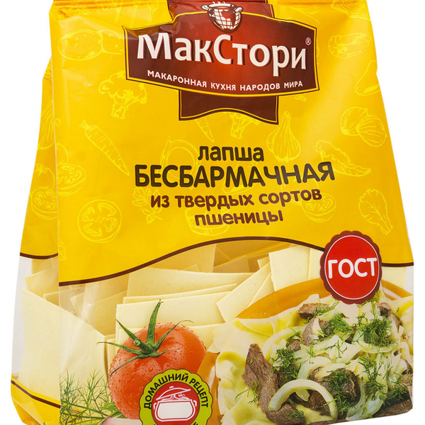 Лапша Бесбармачная ТМ МакСтори, 250г