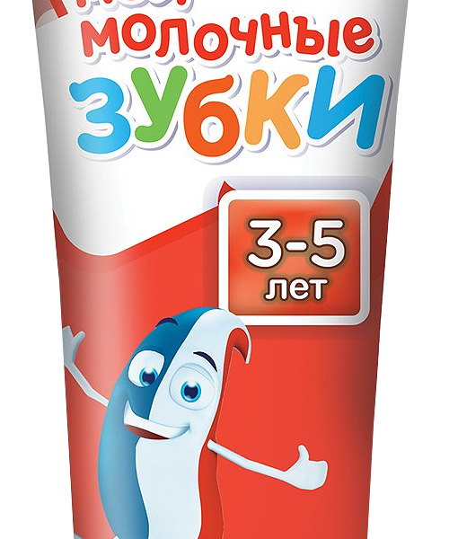 Зубная паста детская Aquafresh Мои молочные зубки 3-5 лет 50 мл