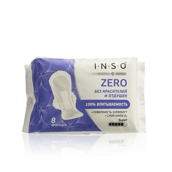 Женские прокладки INSO Zero Super 8шт