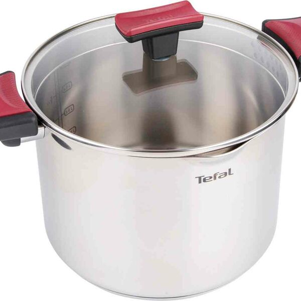 Кастрюля Tefal Cook&Clip с крышкой, 22 см