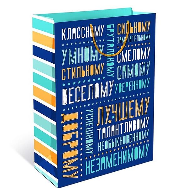 Сумка Арт и Дизайн подарочная ВС, 5.2х24х20см