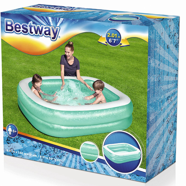 Бассейн надувной BESTWAY, 200х146х48 см