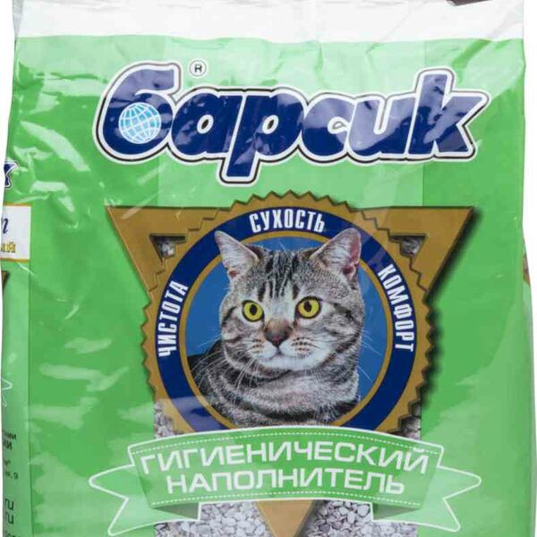 Гигиенический наполнитель для кошачьих туалетов Стандарт Барсик