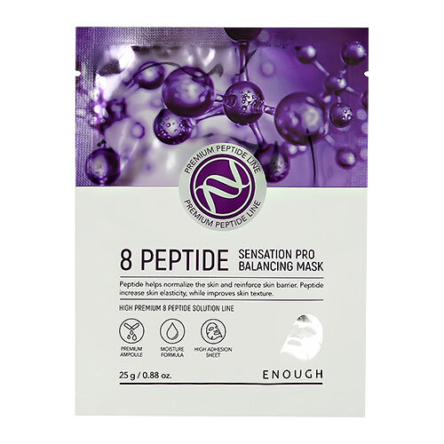 Маска для лица Enough 8 Peptide с пептидами восстанавливающая 25 г