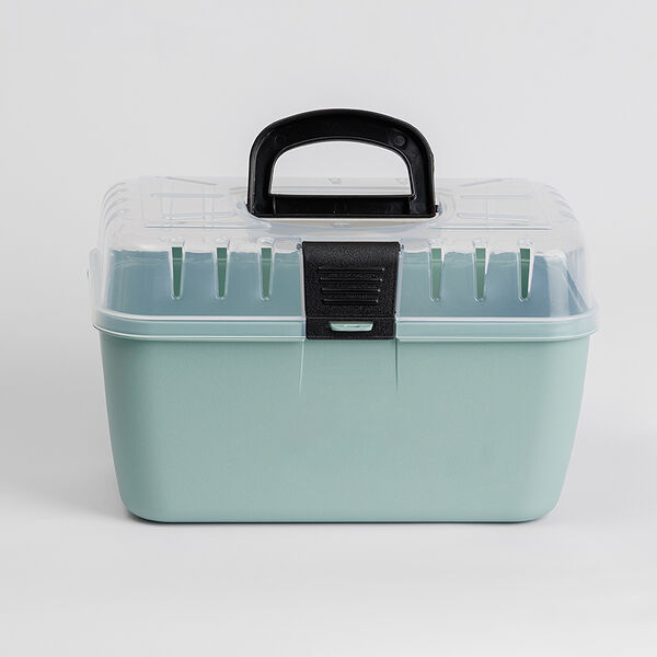 Переноска для грызунов, 29x19x18 см, мятная