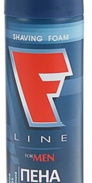 Пена для бритья эф лайн 225 мл визит с д-пантенолом синий