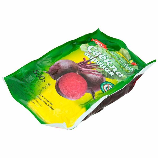 Свекла вареная нарезанная кубиком