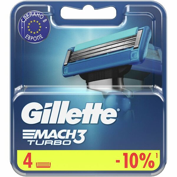 Кассеты для бритья Gillette, 4 шт.