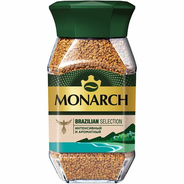 Кофе растворимый Monarch Brazilian Selection 180г