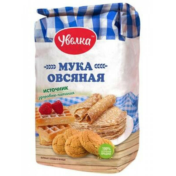 Мука Увелка овсяная первый сорт