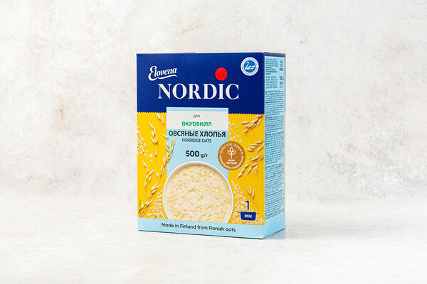 Хлопья Nordic овсяные