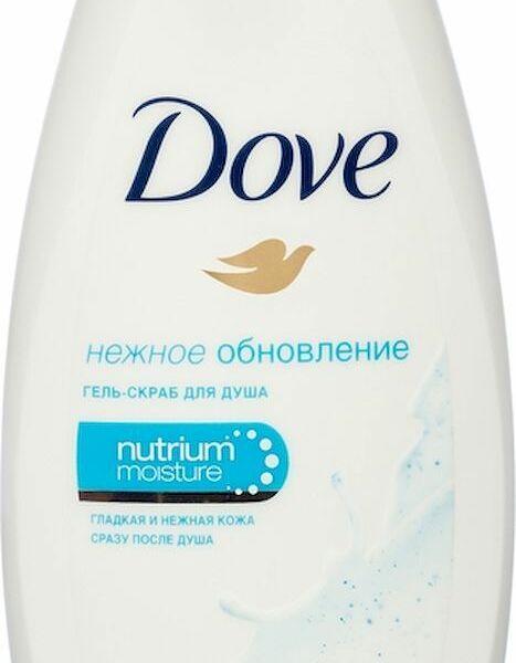 Гель-скраб для душа Dove Нежное обновление