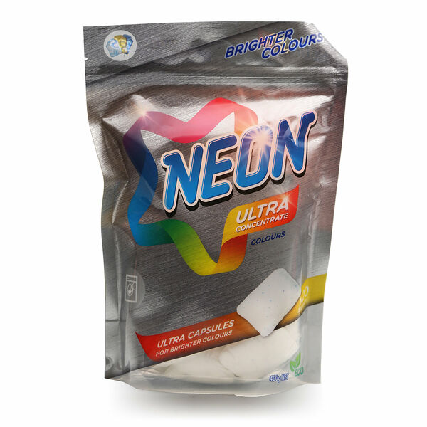 Стиральный порошок для цветного белья в капсулах ТМ Neon (Неон)