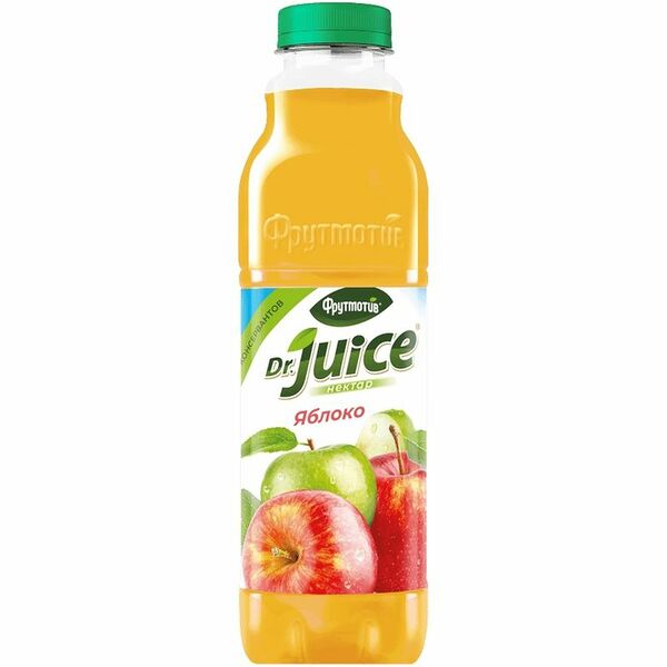 Нектар Фрутмотив Dr. Juice яблочный пл/бут, 900мл