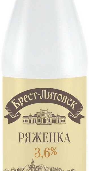 Ряженка 3,6% 415г пэт Брест-Литовск