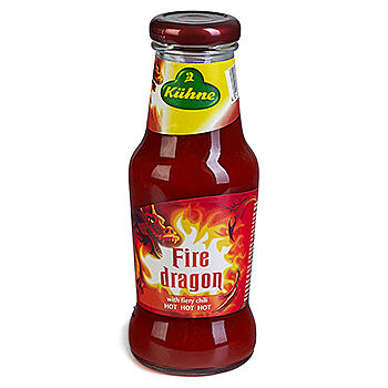 Соус томатный KUHNE Fire Dragon, с острым перцем чили