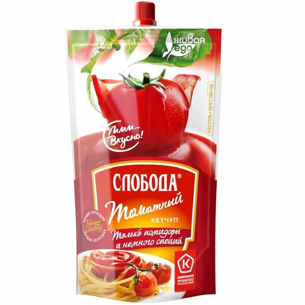 Кетчуп Слобода Томатный, 320г