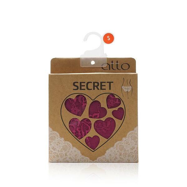 Женские трусы-бразилиана Atto Secret, фиолетовые, S