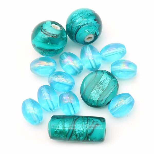 TR-2154 Набор декоративных бусин, 14шт/упак