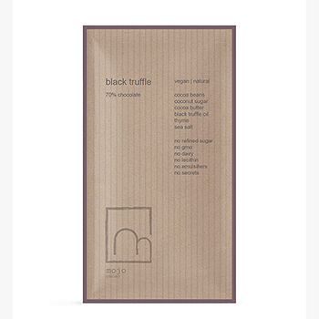 Шоколад горький Mojo Cacao Black Truffle 70% с черным трюфелем
