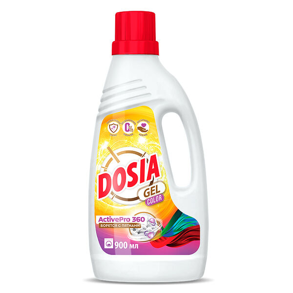 Средство жидкое для стирки `DOSIA` Color 900 мл
