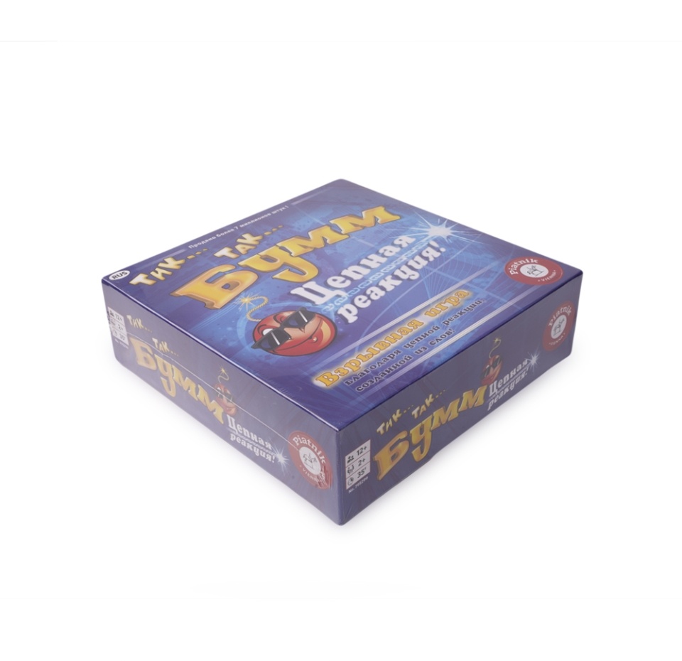 

Игра настольная «Тик-так. Бумм. Цепная реакция», 12+ Piatnik, Австрия