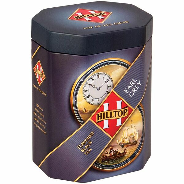 Чай Hilltop Earl Grey черный байховый, 100г