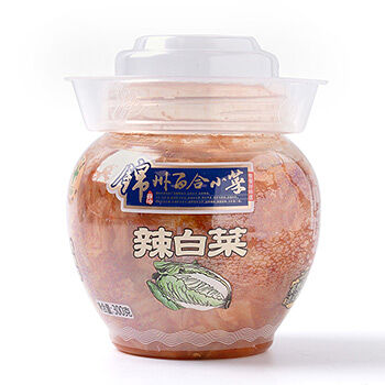 Капуста Baihe Кимчи острая консервированная 300г, Китай
