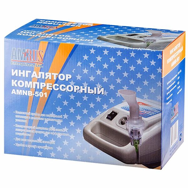 Ингалятор Amrus AMNB-501 компрессорный