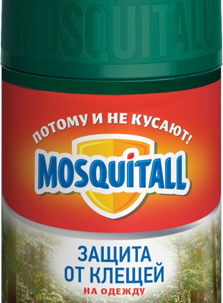 Mosquitall Защита от клещей на дикой природе 100 мл