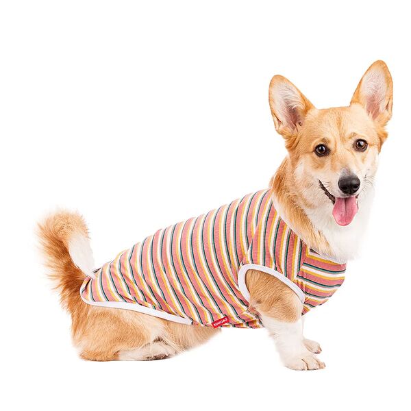 Футболка для собак 2XL розовый (унисекс)