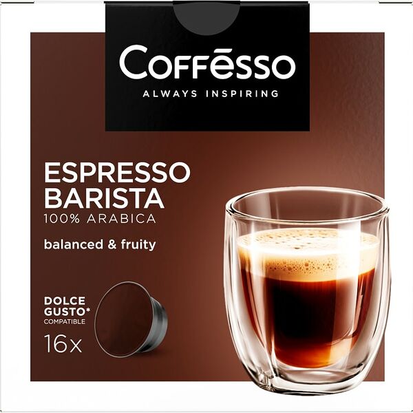 Кофе в капсулах Coffesso Espresso Barista 16шт