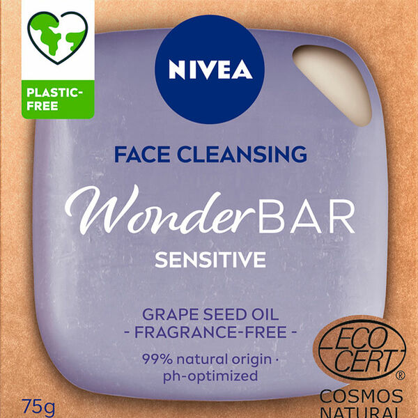 Мыло для умывания Nivea Wonderbar для чувствительной кожи