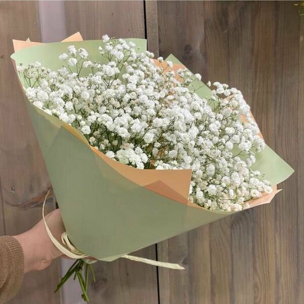 Букет из гипсофилы 