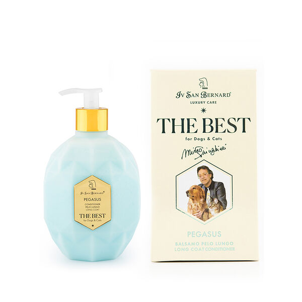 Кондиционер для длинной шерсти кошек и собак ISB THE BEST LINE AQUARIUS The Best line с экстрактом мальвы 500 мл