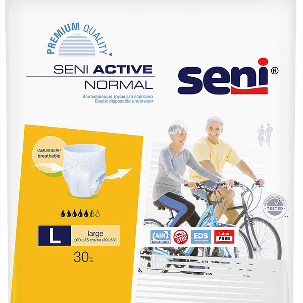 Seni Active Normal Трусы-подгузники для взрослых L 30 шт