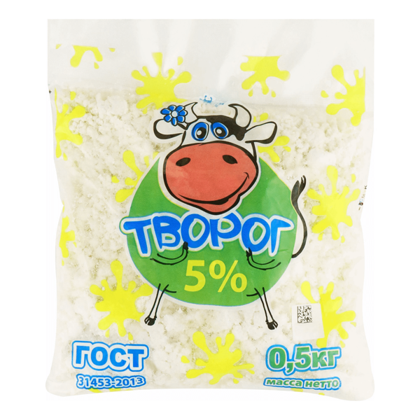 Творог МК НОВОНИКОЛАЕВСКИЙ ПК 5%, без змж