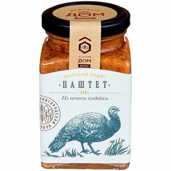 Паштет из печени индейки Медовый дом