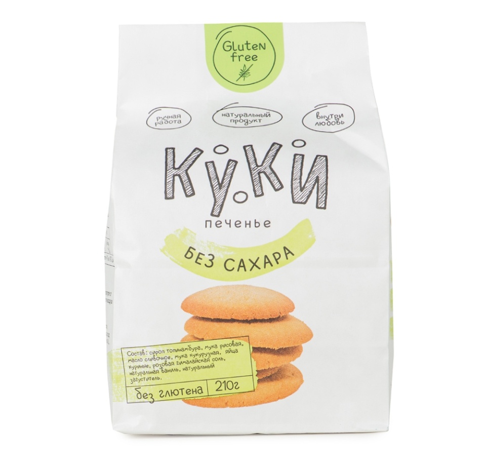 

Печенье Куки без сахара 210 г
