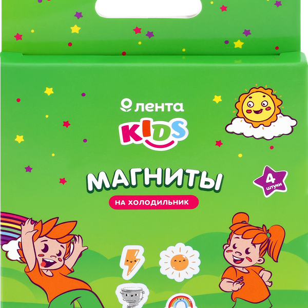 Набор магнитов ВАУ МЯУ! на холодильник, в ассортименте Арт. XFFN-45, 4шт