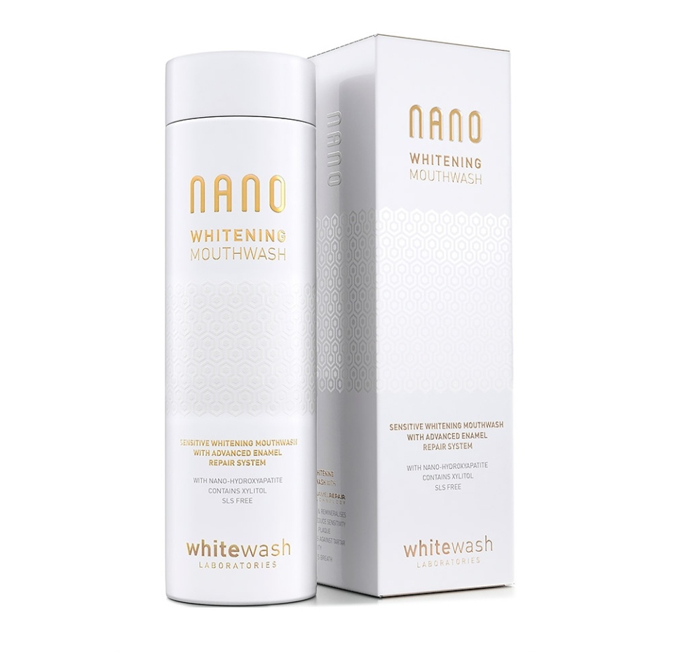 

Ополаскиватель для рта WhiteWash NANO отбеливающий WhiteWash Laboratories Ltd. 300мл Великобритания