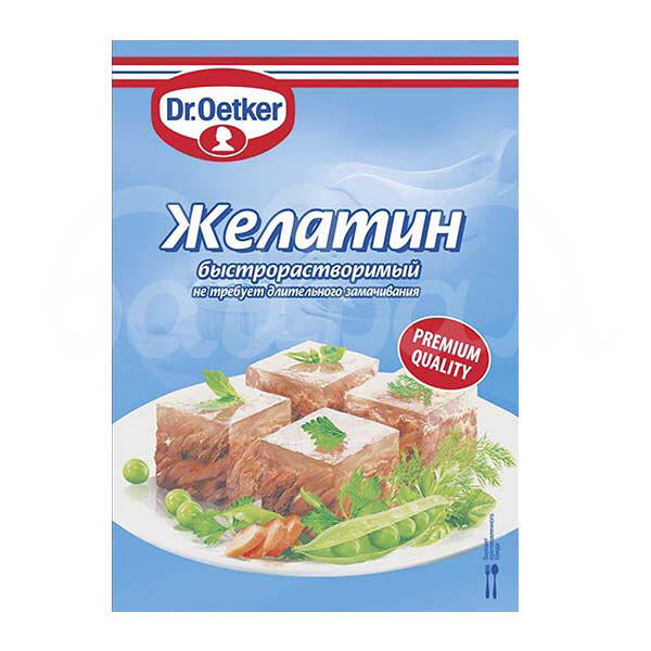 Желатин пищевой Dr.Oetker/Dr.Bakers 30гр Быстрорастворимый