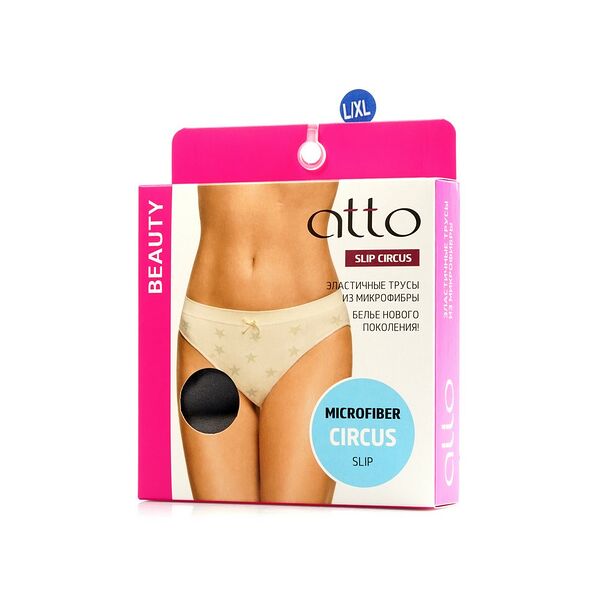 Женские трусы Atto Circus Slip Piombo, L/XL