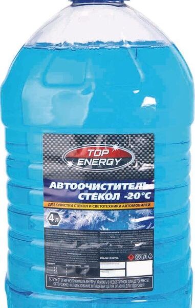 Автоотчиститель стекол Top Energy -20°C 4л
