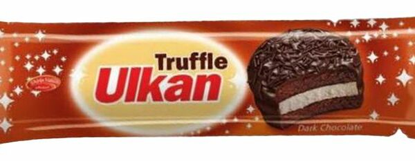 Печенье Ulkan Dark Chocolate сэндвич в шоколадной глазури