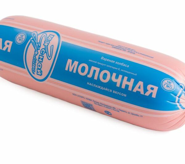 Колбаса МЯСНОЙ ГУРМАН Молочная вар. кат.Б вес 