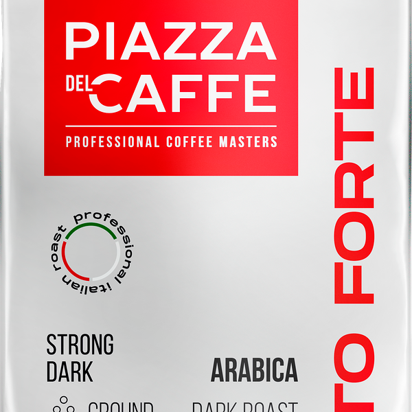 Кофе молотый Piazza Del Caffe Gusto Forte жареный 250г