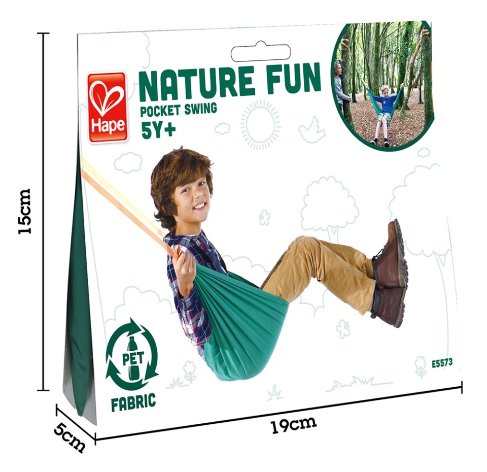 

Гамак детский Hape подвесной серии Набор Турист 130х50 см