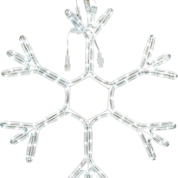Фигура новогодняя Vegas Снежинка светодиодная 120 ламп d-56см