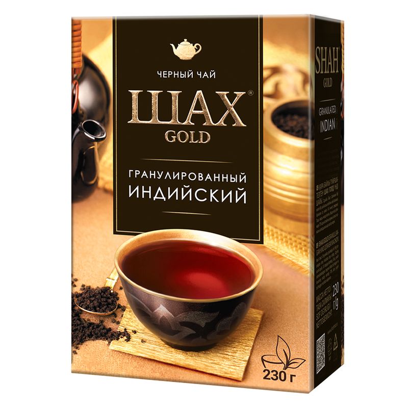 

Чай черный Шах Gold Индийский гранулированный, 230 г